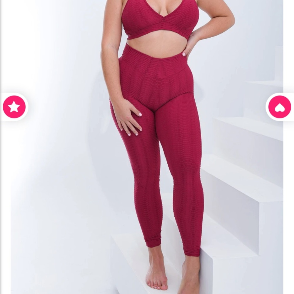 Booty by Brabant leggings in Vinho